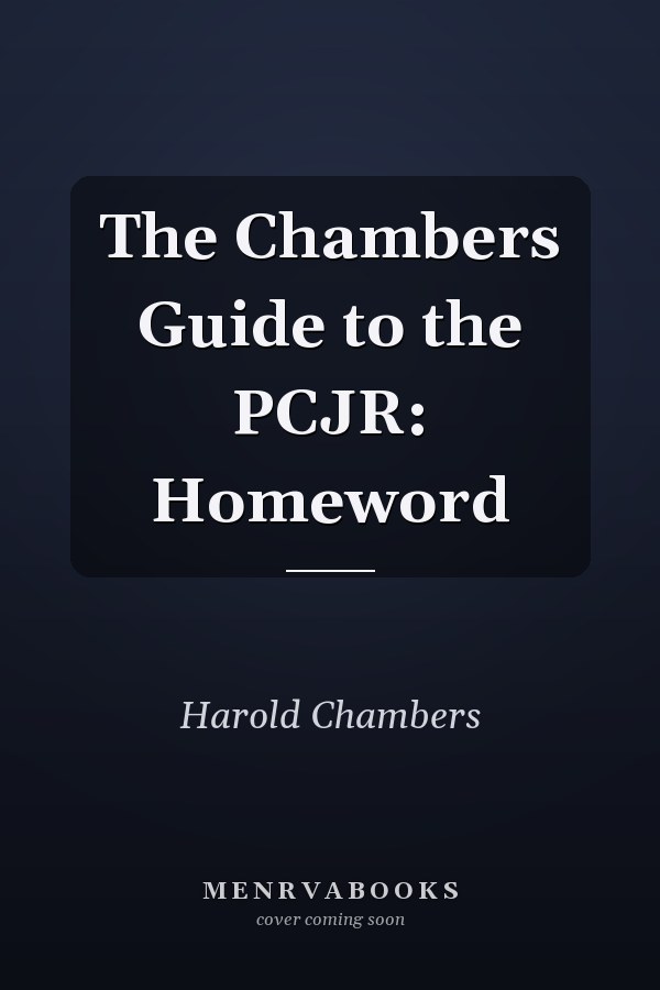 The Chambers Guide to the PCJR: Homeword