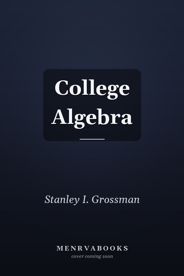 Edition published by Saunders College Publishing
