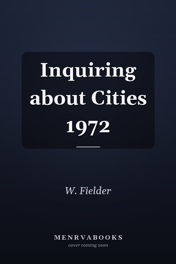 Inquiring about Cities 1972