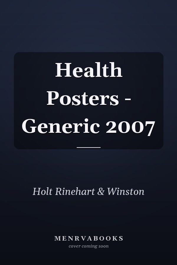 Health Posters - Generic 2007