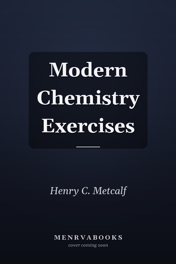 Modern Chemistry Exercises