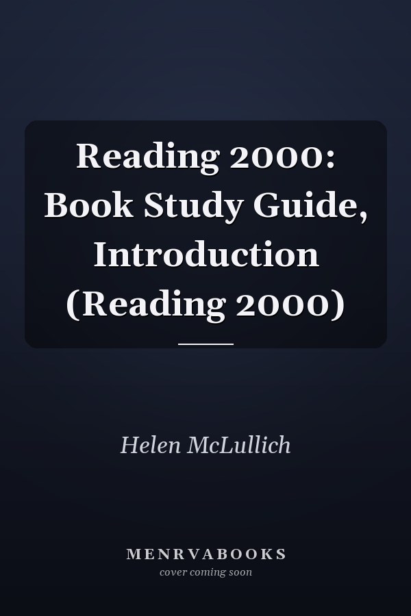 Reading 2000: Book Study Guide, Introduction (Reading 2000)