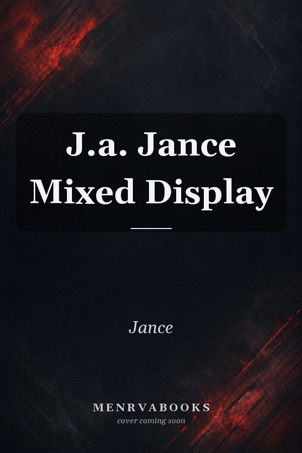 J.a. Jance Mixed Display