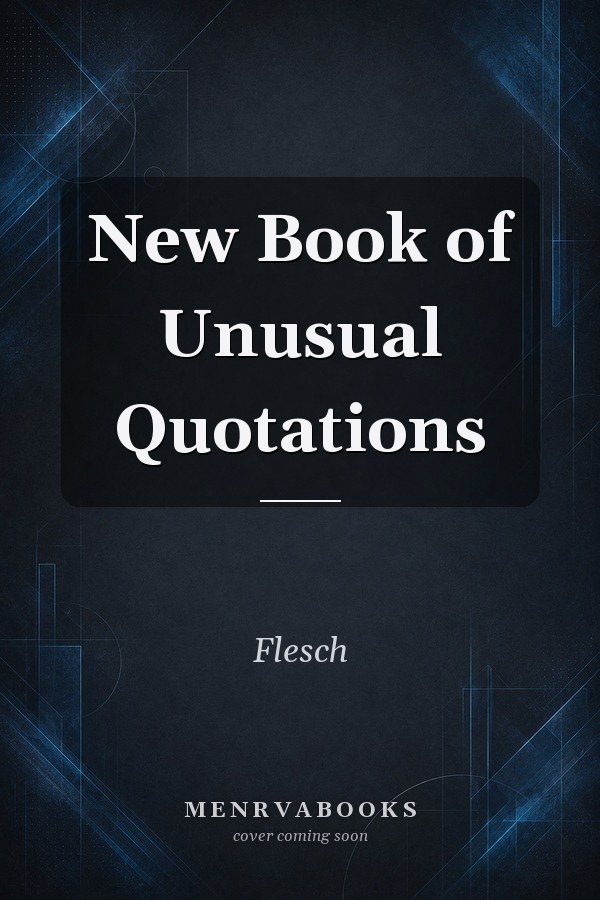 New Book of Unusual Quotations