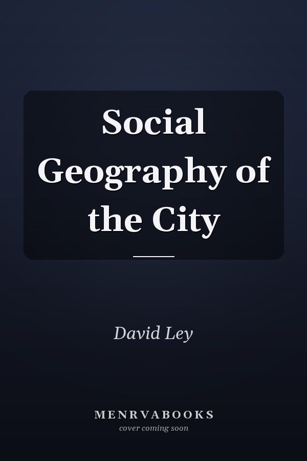 Social Geography of the City