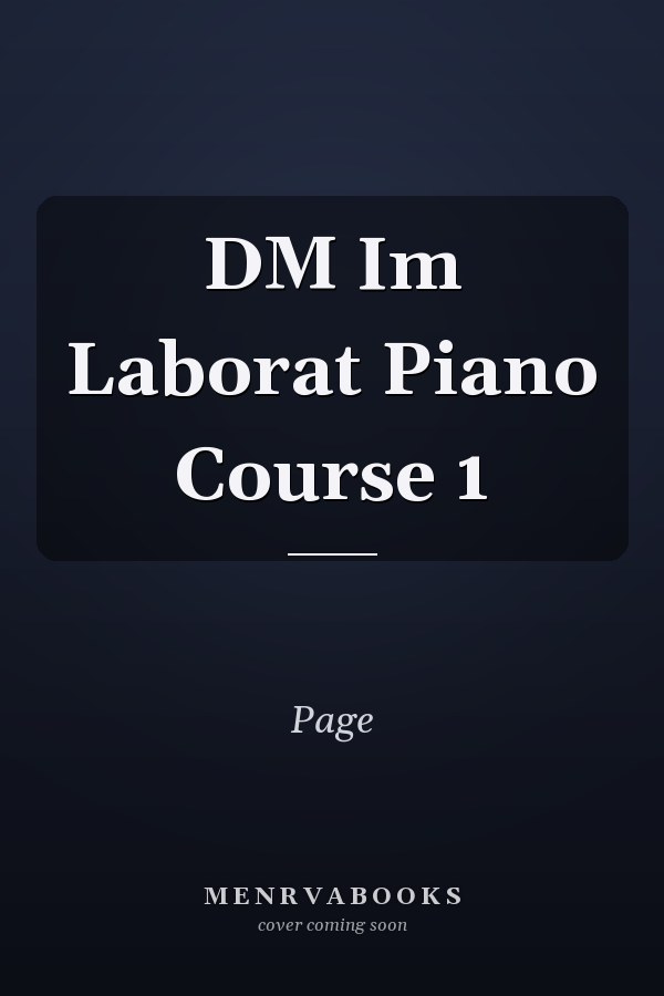 DM Im Laborat Piano Course 1