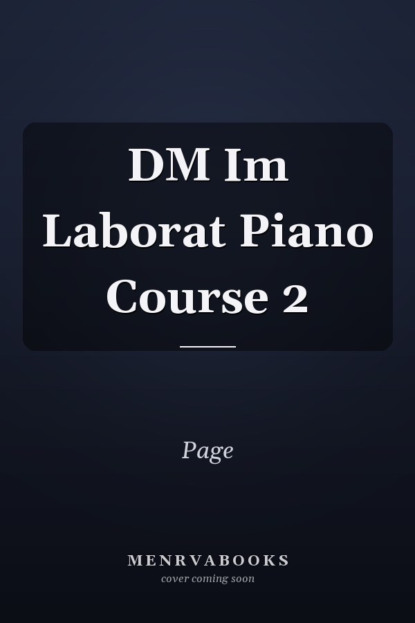 DM Im Laborat Piano Course 2
