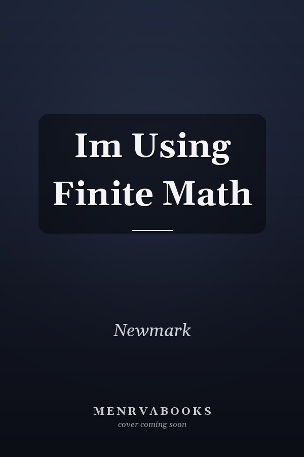 Im Using Finite Math