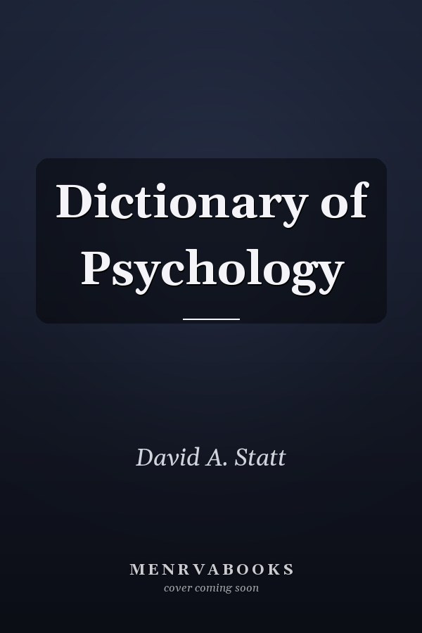 Dictionary of Psychology