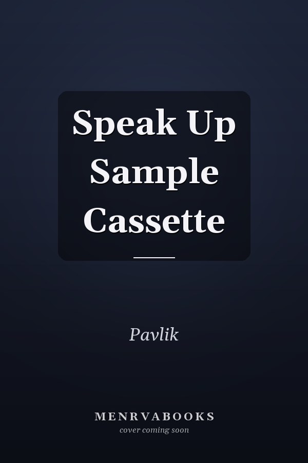 Speak Up Sample Cassette