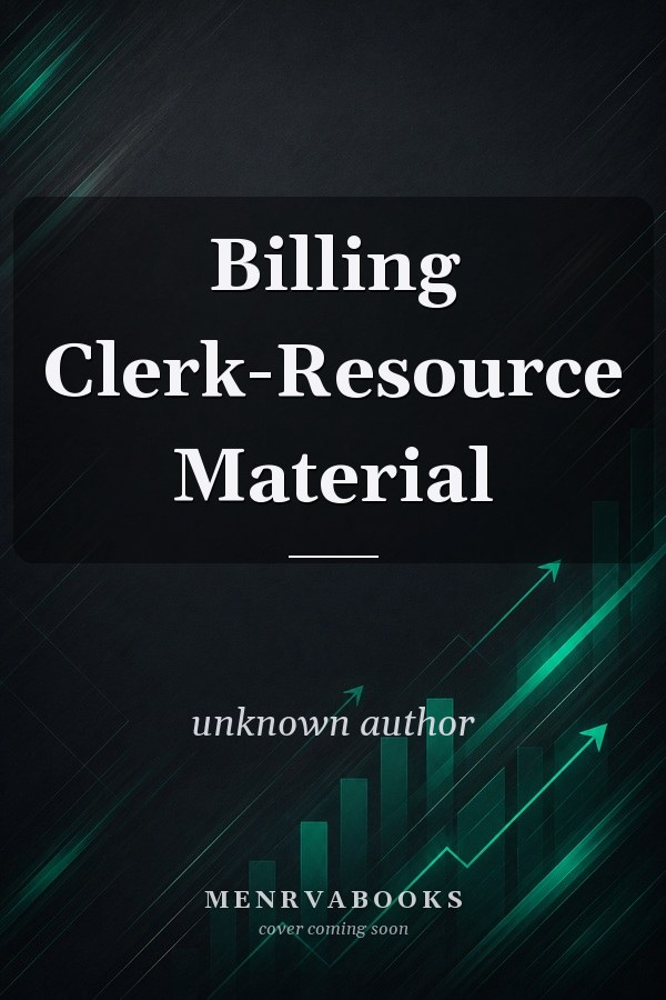 Billing Clerk-Resource Material