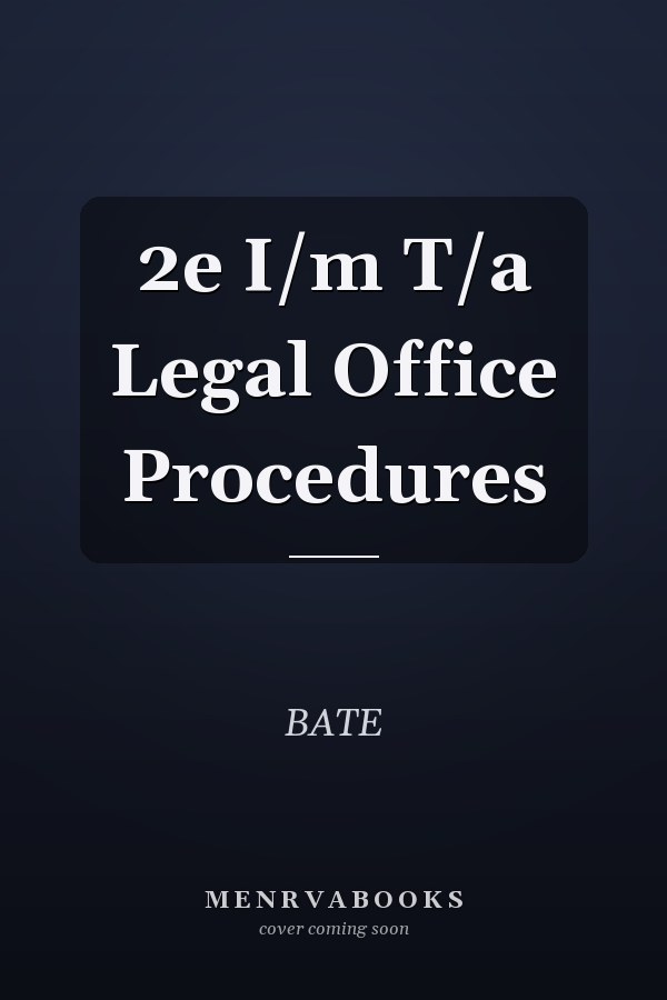 2e I/m T/a Legal Office Procedures