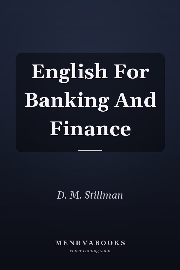 English For Banking And Finance