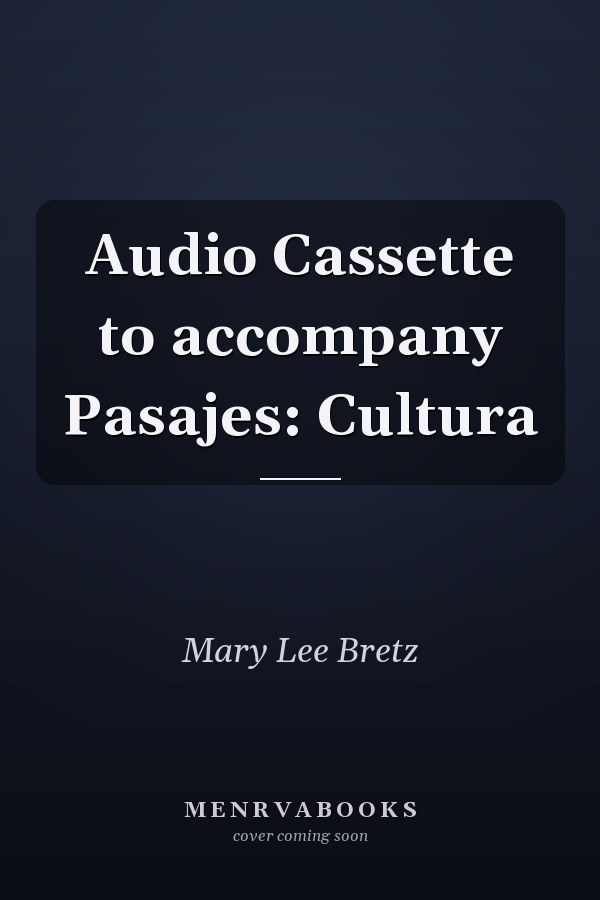 Audio Cassette to accompany Pasajes: Cultura