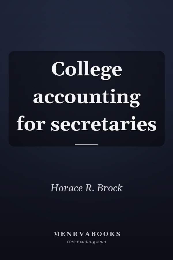 College accounting for secretaries