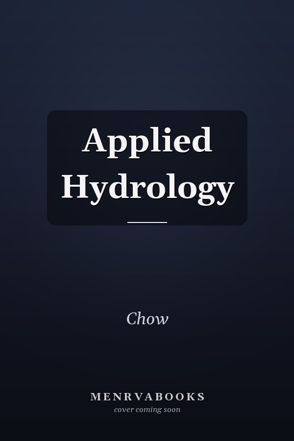 Applied Hydrology