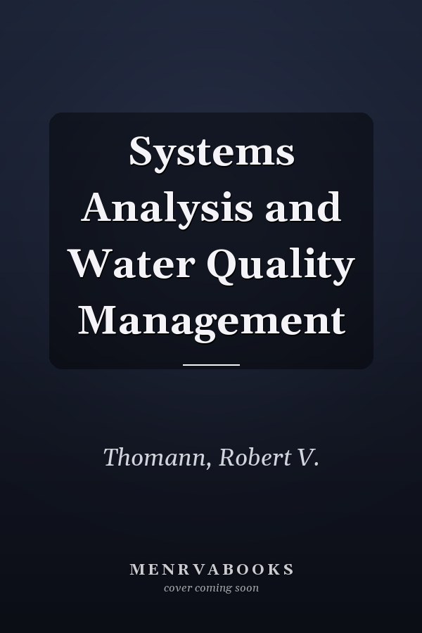 Systems Analysis and Water Quality Management