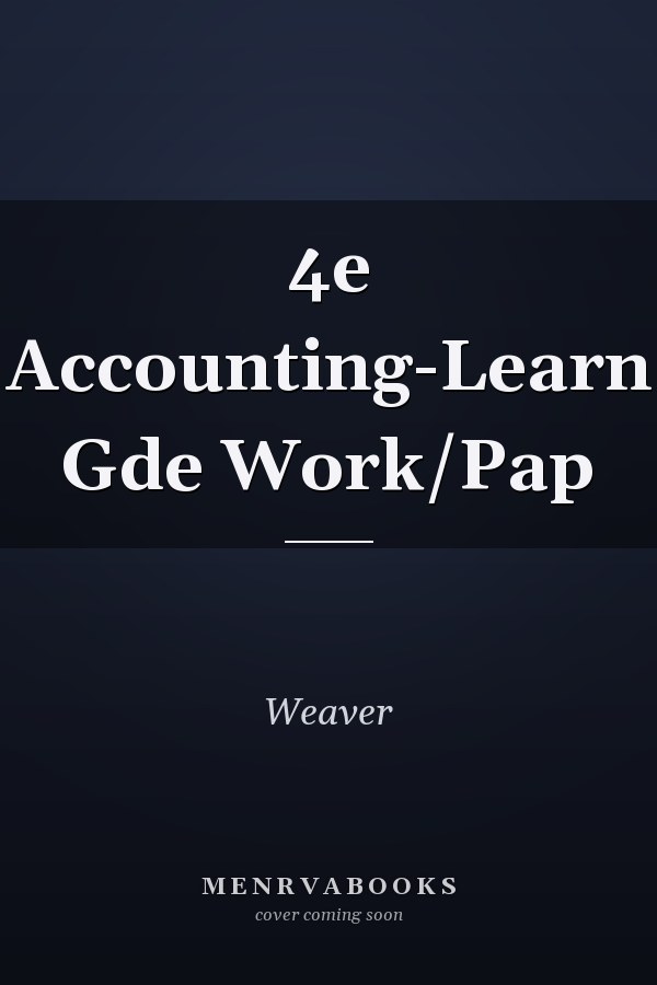 4e Accounting-Learn Gde Work/Pap