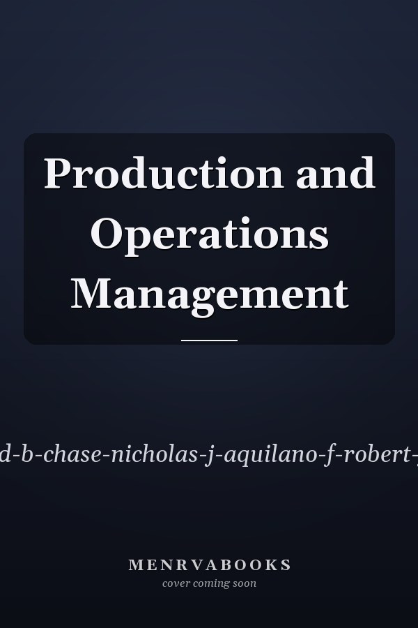 Production and Operations Management