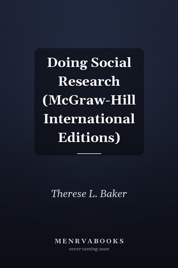 Doing Social Research (McGraw-Hill International Editions)