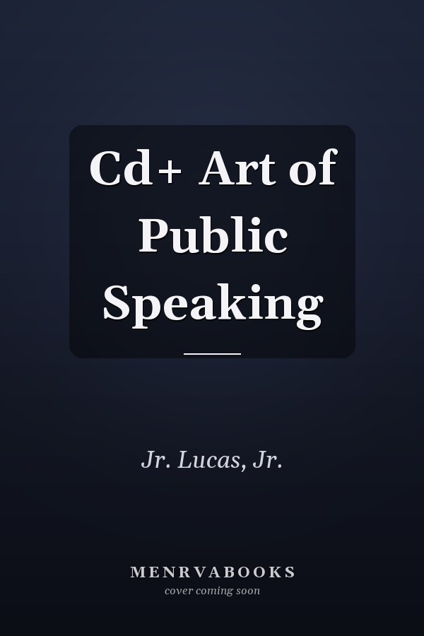 Cd+ Art of Public Speaking