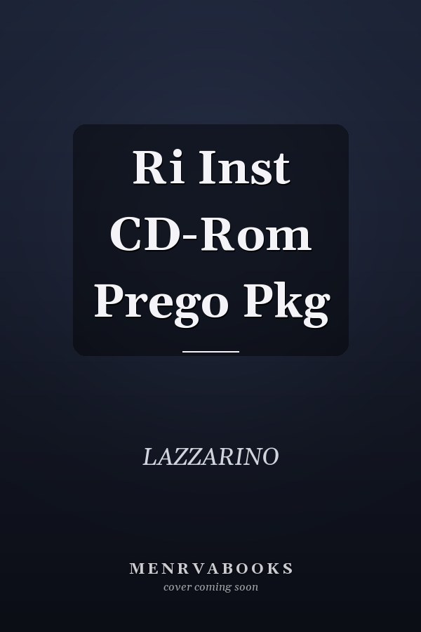 Ri Inst CD-Rom Prego Pkg