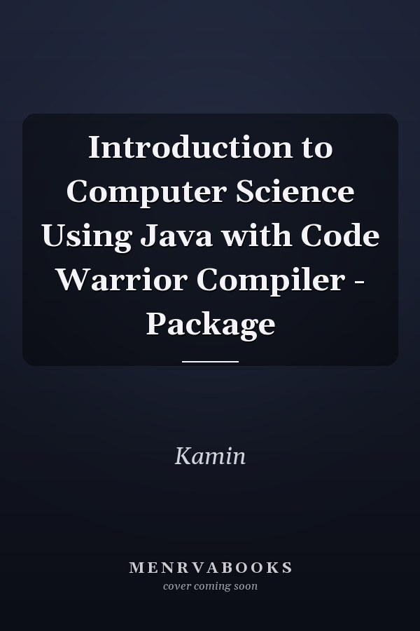 Introduction to Computer Science Using Java with Code Warrior Compiler - Package