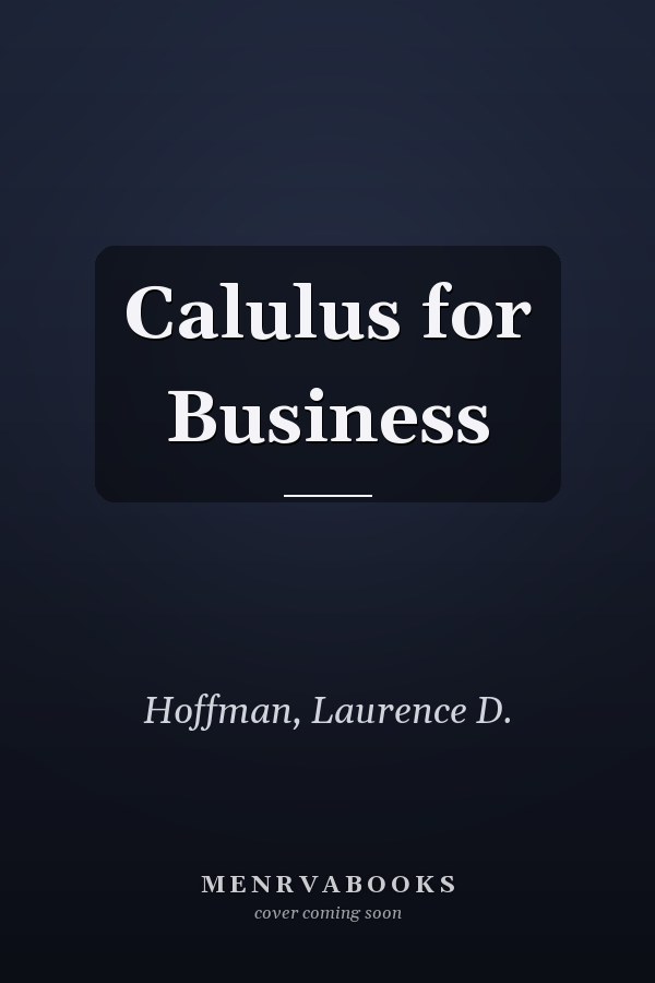 Calulus for Business