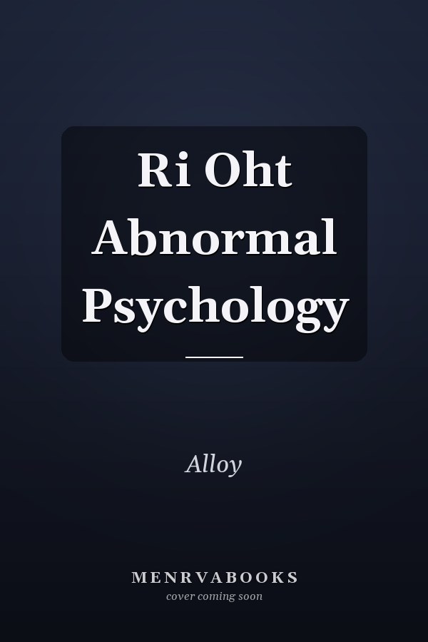 Ri Oht Abnormal Psychology