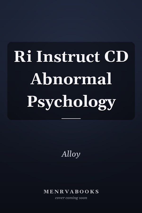Ri Instruct CD Abnormal Psychology