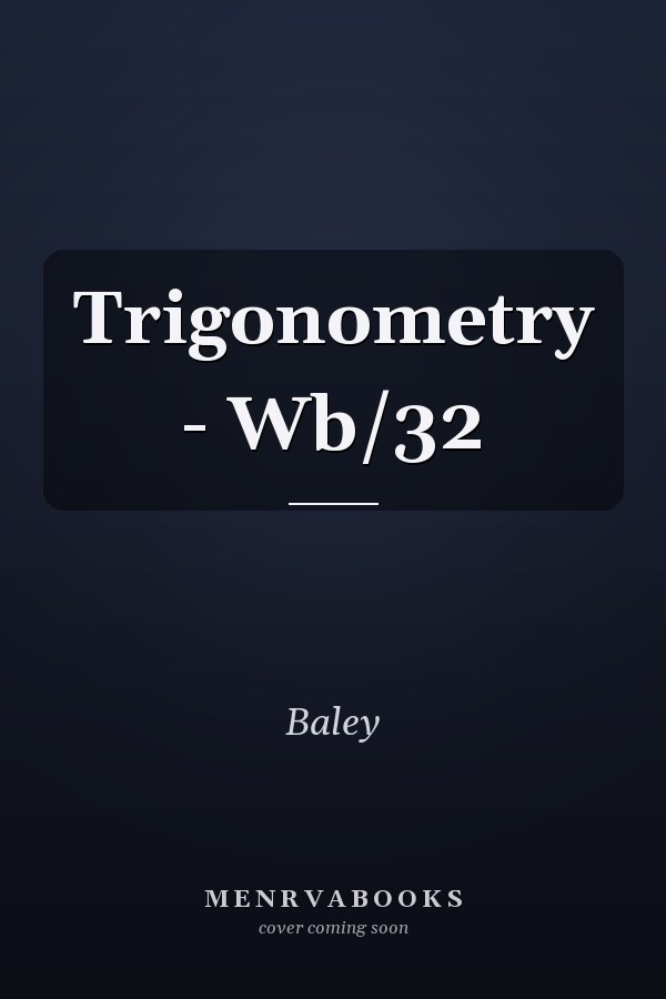 Trigonometry - Wb/32