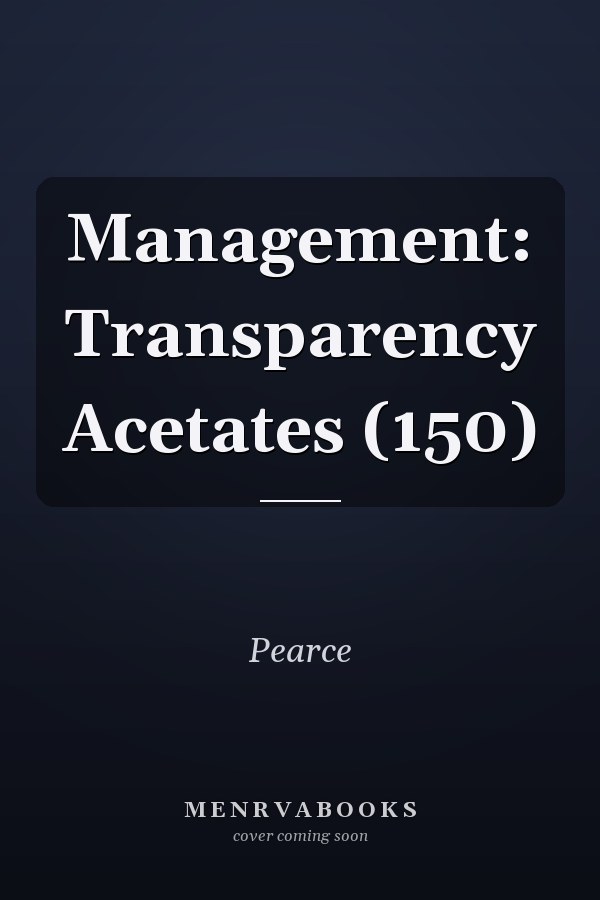 Management: Transparency Acetates (150)