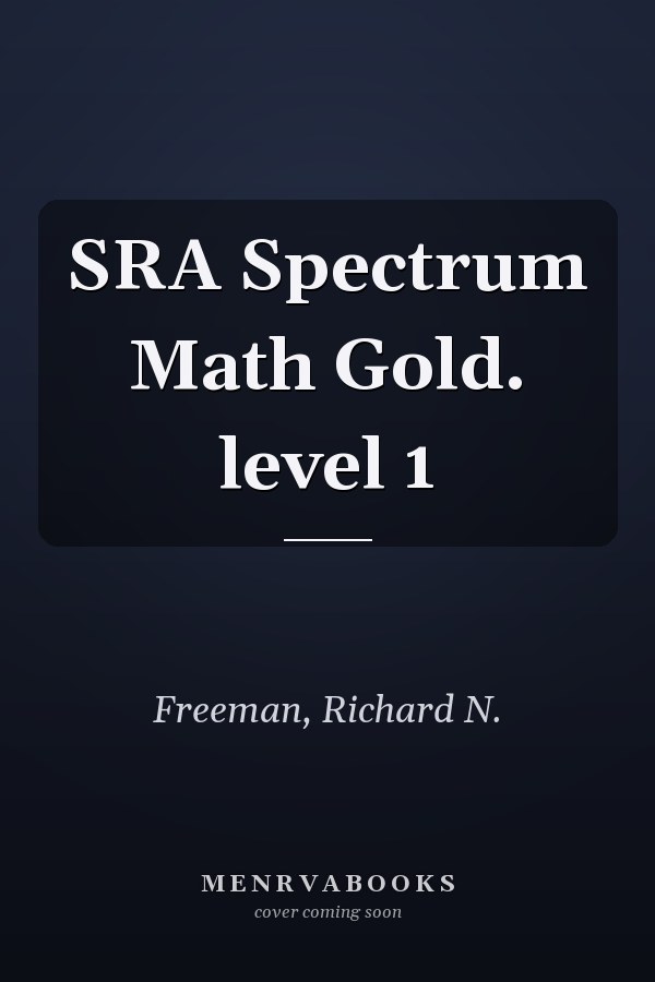 SRA Spectrum Math Gold. level 1