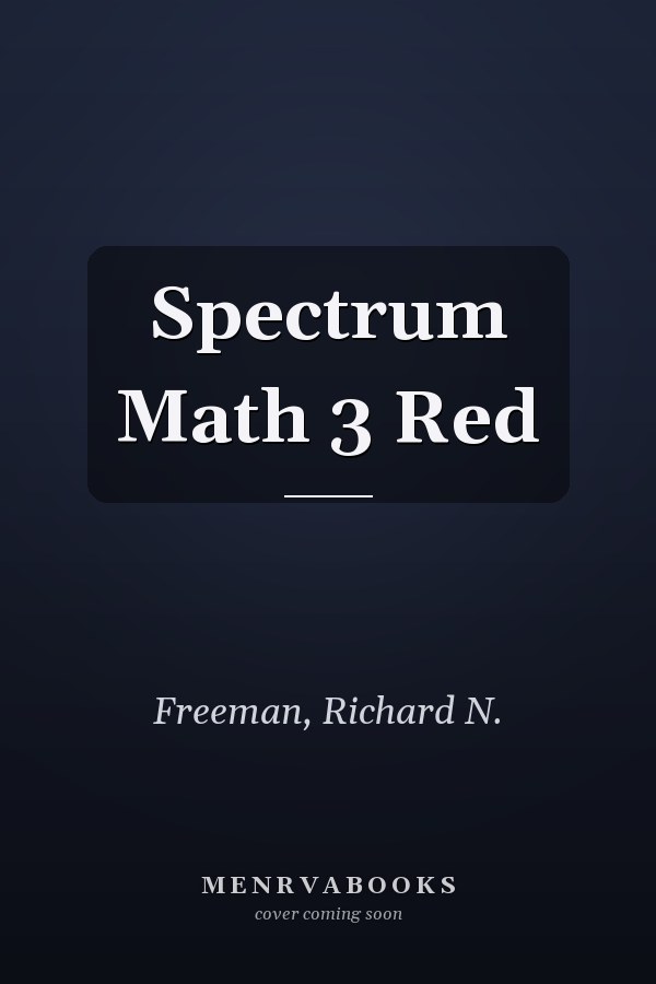 Spectrum Math 3 Red