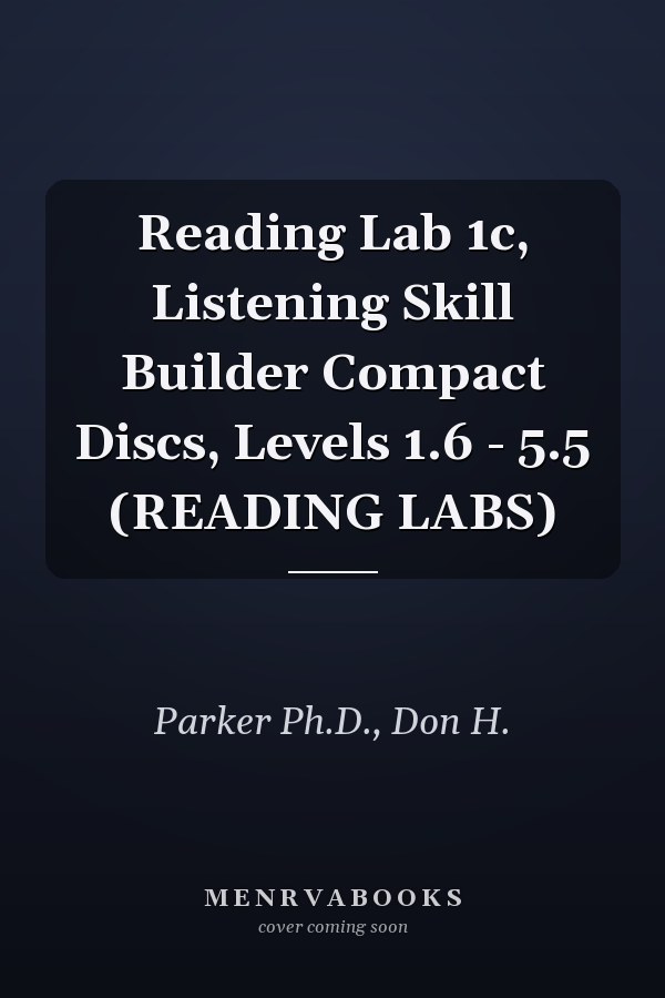 Reading Lab 1c, Listening Skill Builder Compact Discs, Levels 1.6 - 5.5 (READING LABS)