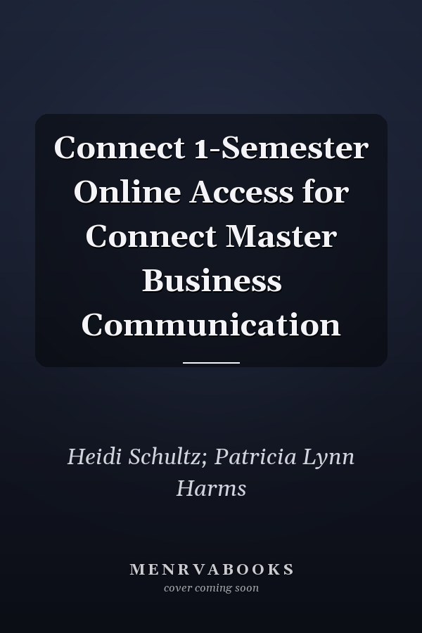 Connect 1-Semester Online Access for Connect Master Business Communication