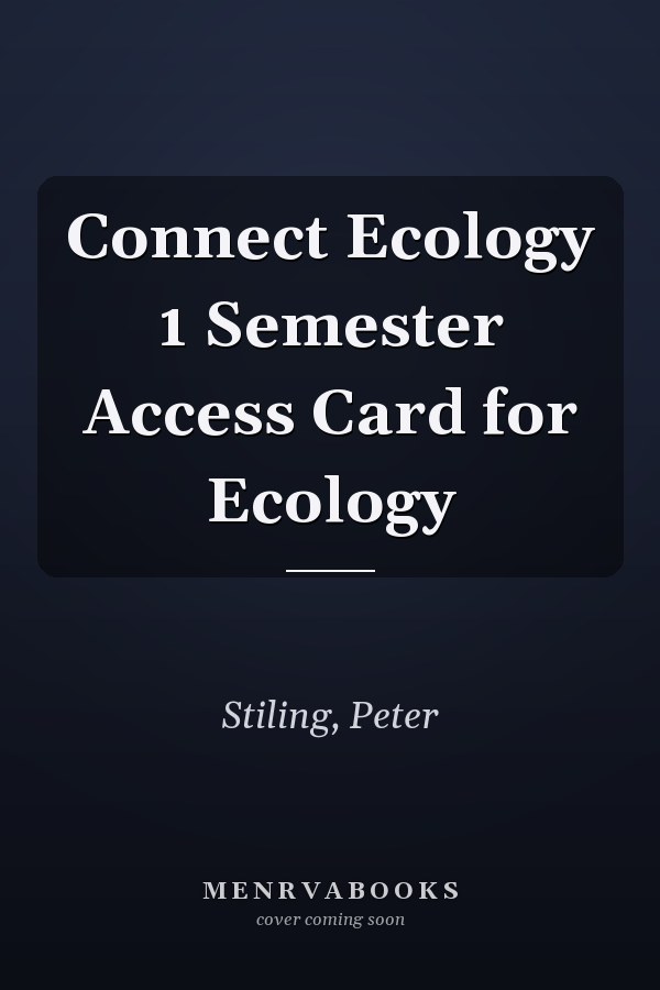 Connect Ecology 1 Semester Access Card for Ecology
