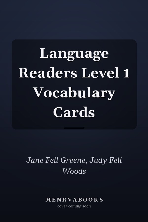 Language Readers Level 1 Vocabulary Cards