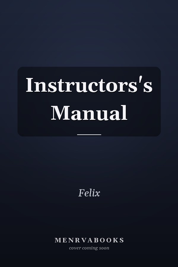 Instructors's Manual