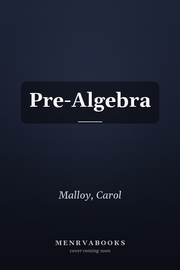Pre-Algebra