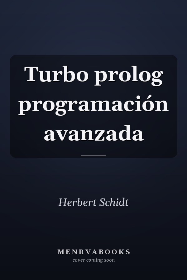 Turbo prolog programación avanzada