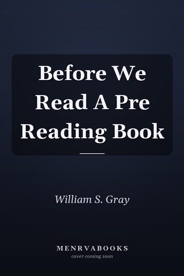 Before We Read A Pre Reading Book