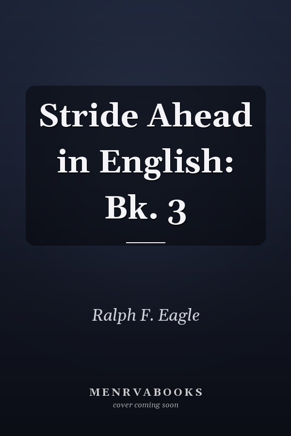 Stride Ahead in English: Bk. 3