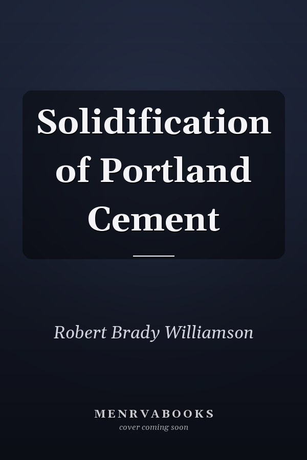 Solidification of Portland Cement