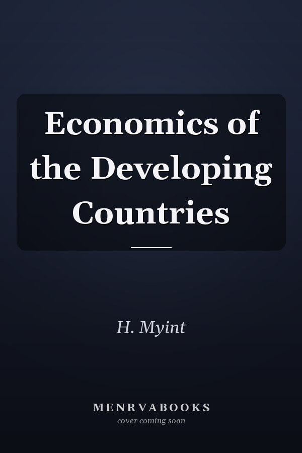 Economics of the Developing Countries