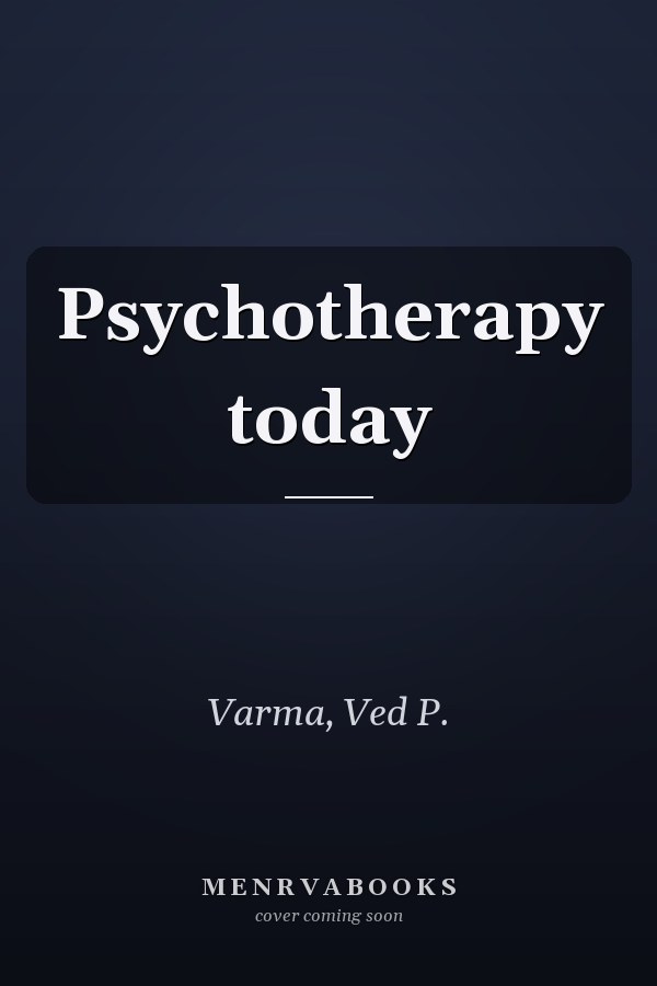 Psychotherapy today
