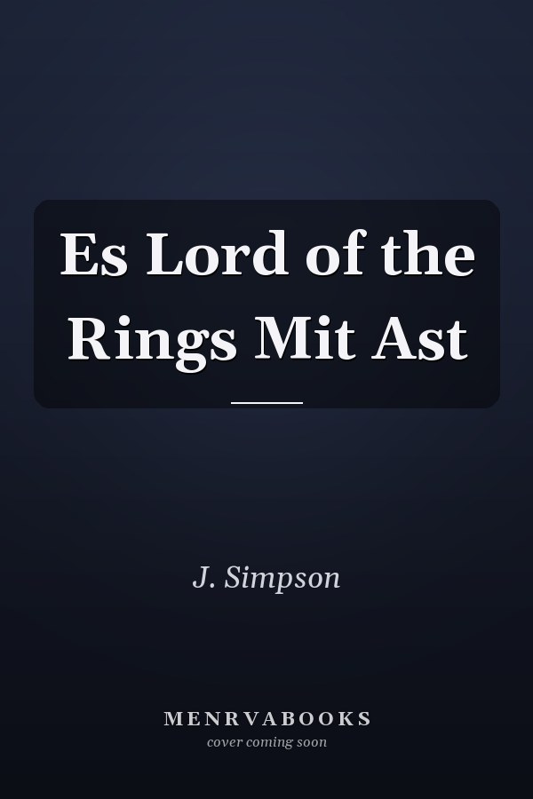 Es Lord of the Rings Mit Ast