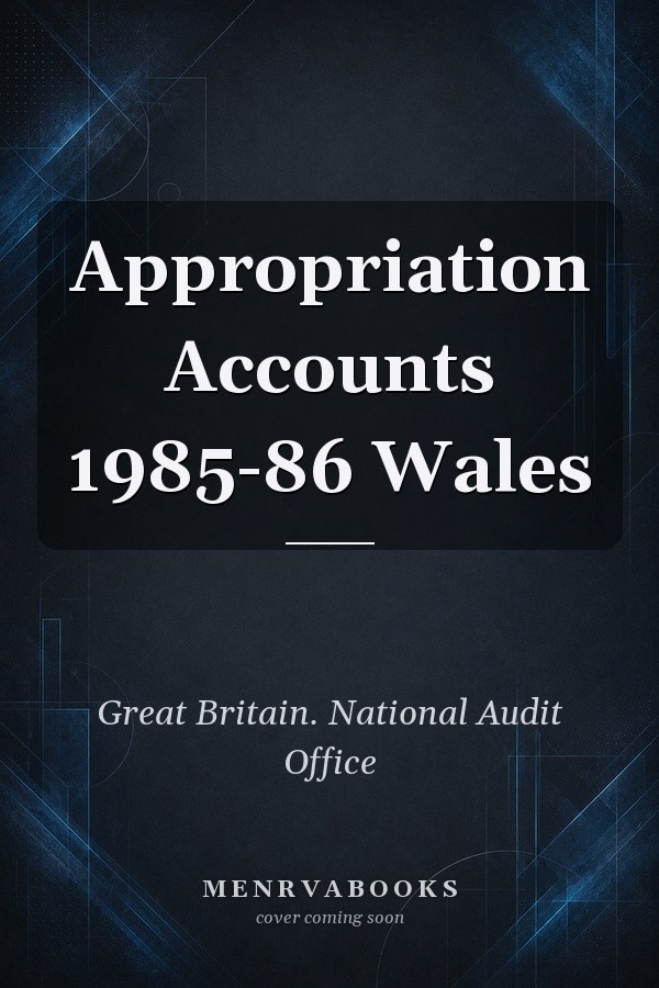 Appropriation Accounts 1985-86 Wales