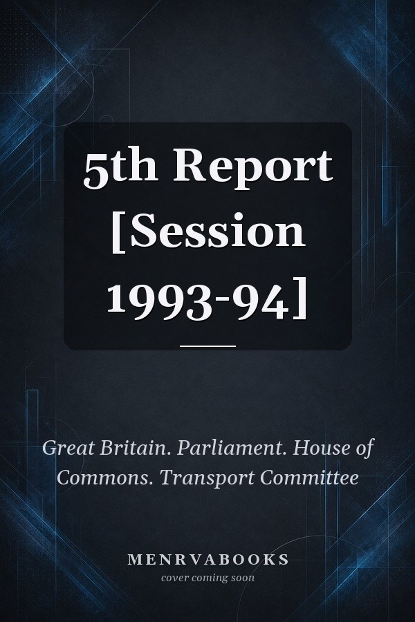 5th Report [Session 1993-94]