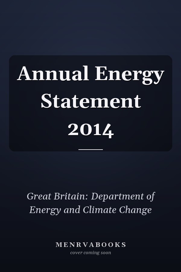 Annual Energy Statement 2014